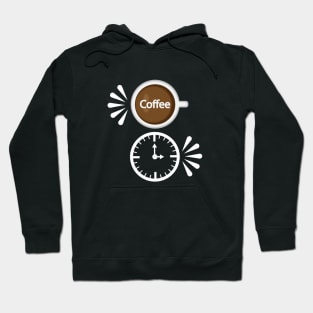 Coffee time - Coffee quote Hoodie